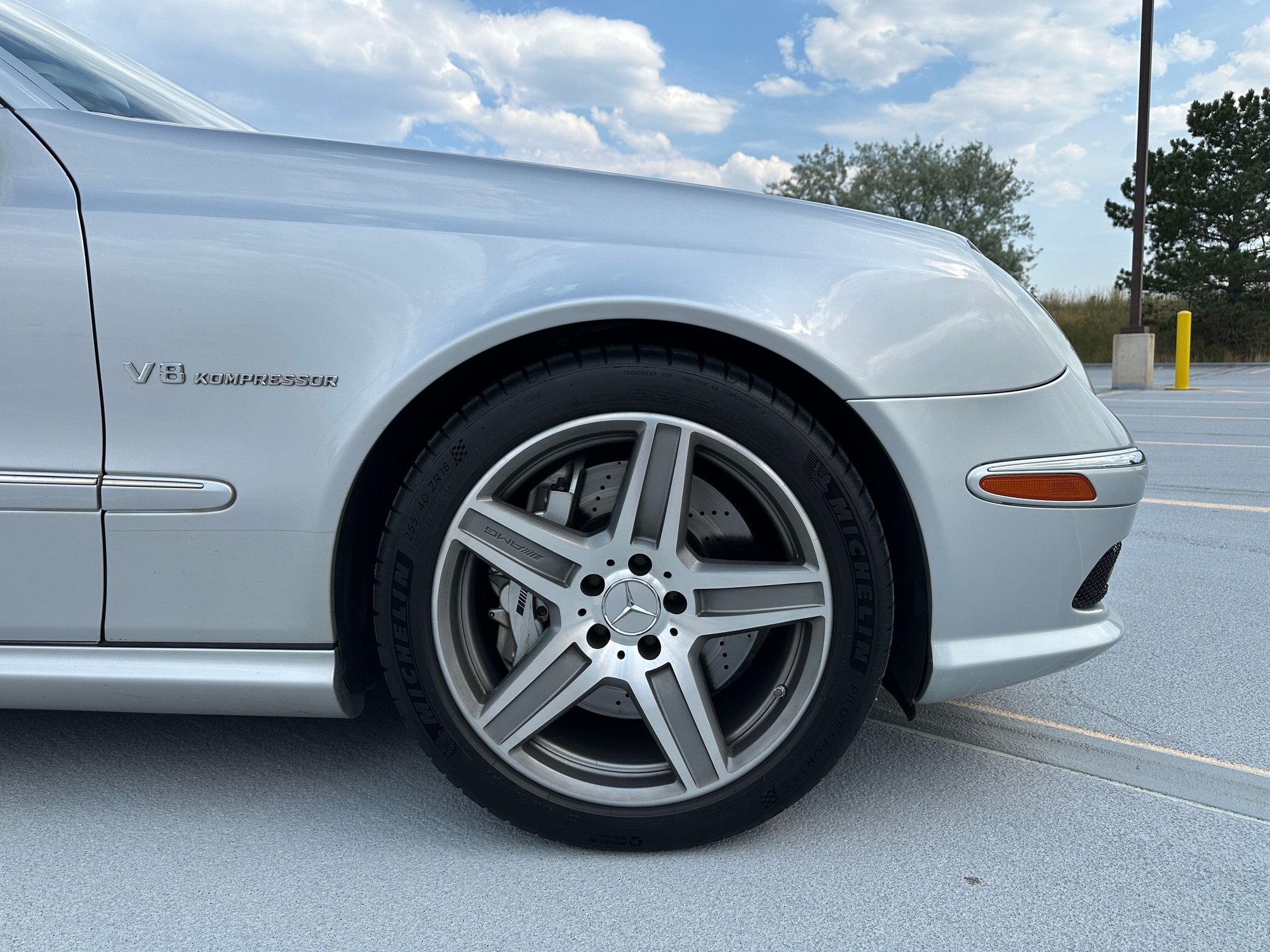 2005 Mercedes-Benz E55 AMG - 2005 Mercedes E55 AMG Weistec Supercharged - Used - VIN WDBUF76JX5A63869 - 102,500 Miles - 8 cyl - 2WD - Automatic - Sedan - Silver - Aurora, CO 80014, United States