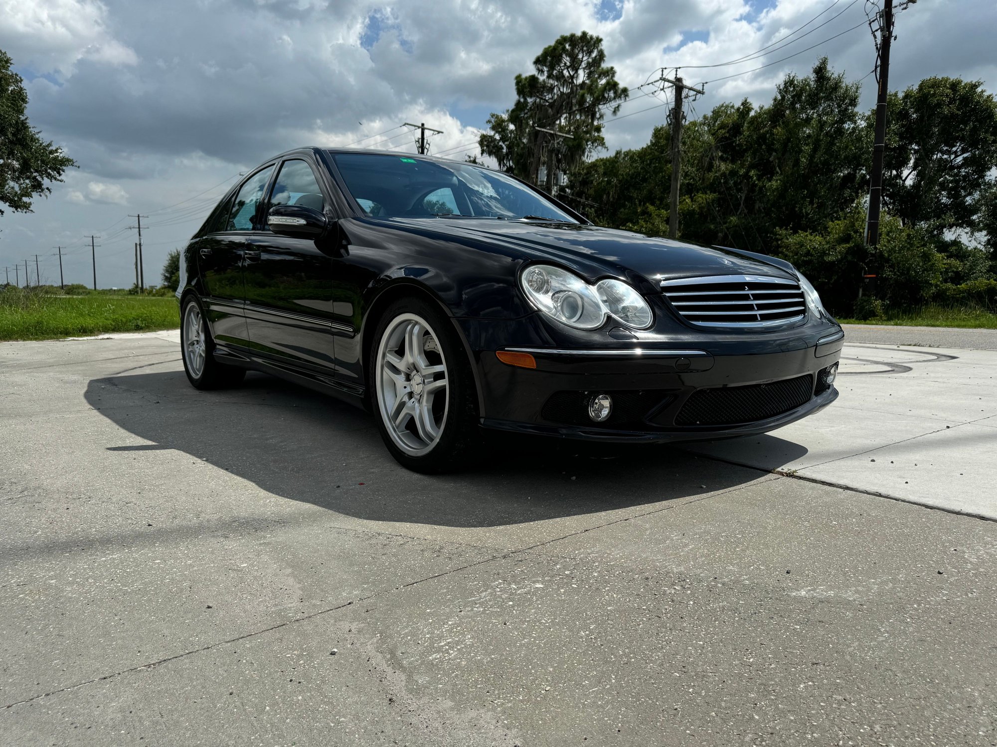 2005 Mercedes-Benz C55 AMG - 2005 C55 AMG 87k Miles - Used - VIN WDBRF76J55F629738 - 87,702 Miles - 8 cyl - 2WD - Automatic - Sedan - Black - Riverview, FL 33579, United States