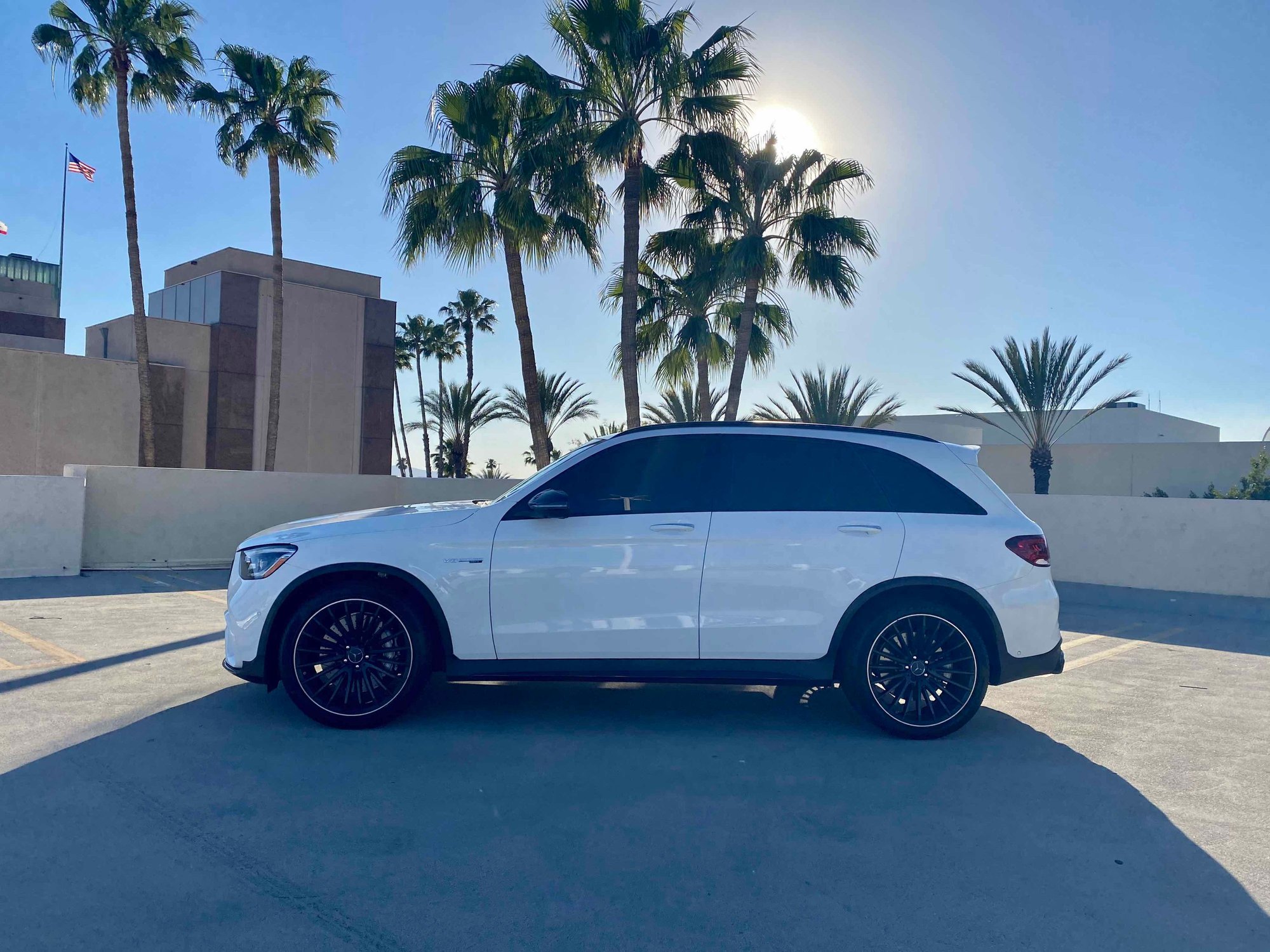 2021 Mercedes-Benz GLC-Class - 2021 Mercedes-Benz GLC63 AMG - Only 5,000 Miles - Fully Loaded - Used - VIN W1N0G8JB8MF902627 - 5,000 Miles - 8 cyl - AWD - Automatic - SUV - White - Glendale, CA 91201, United States