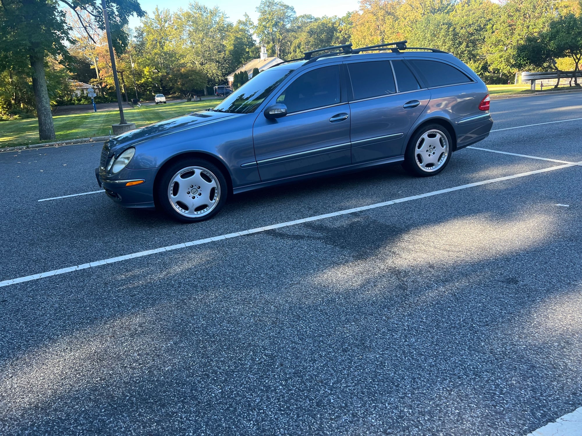 2004 Mercedes-Benz E500 - Pacific Blue W Blue Interior E500 Wagon - Used - VIN WDBUH83J04X119787 - 157,000 Miles - 8 cyl - 4WD - Automatic - Wagon - Blue - Alpine, NJ 07620, United States