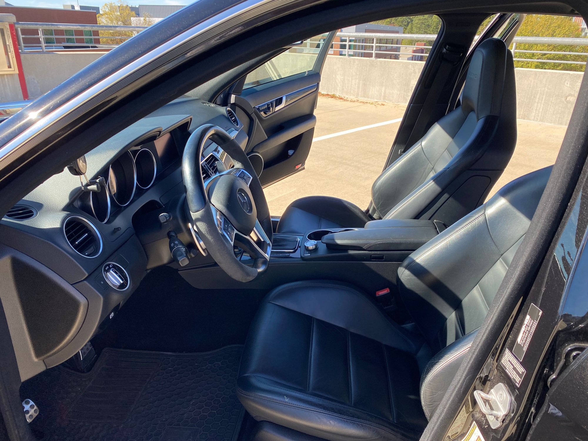 2012 Mercedes-Benz C63 AMG - Very Clean 2012 C63 AMG P31 - Used - VIN WDDGF7HB6CA682592 - 96,100 Miles - 8 cyl - 2WD - Automatic - Sedan - Black - Raleigh, NC 27603, United States