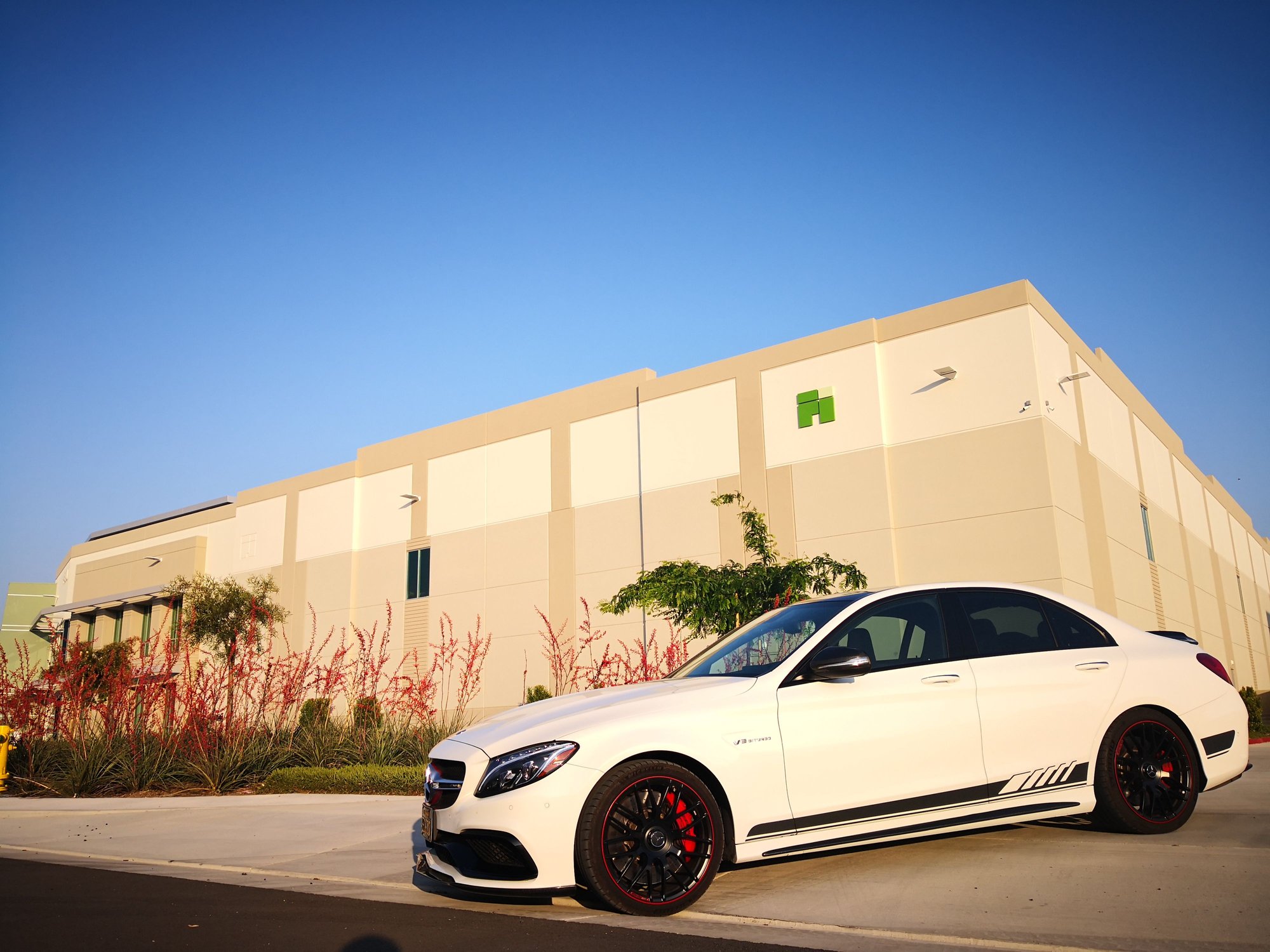 2015 Mercedes-Benz C63 AMG S - 2015 Mercedes White C63 AMG S Edition One 19K Miles Dinan Tuned 609HP 656 TQ - Used - VIN 55SWF8HB2FU076910 - 19,688 Miles - 8 cyl - 2WD - Automatic - Sedan - White - Corona, CA 92880, United States