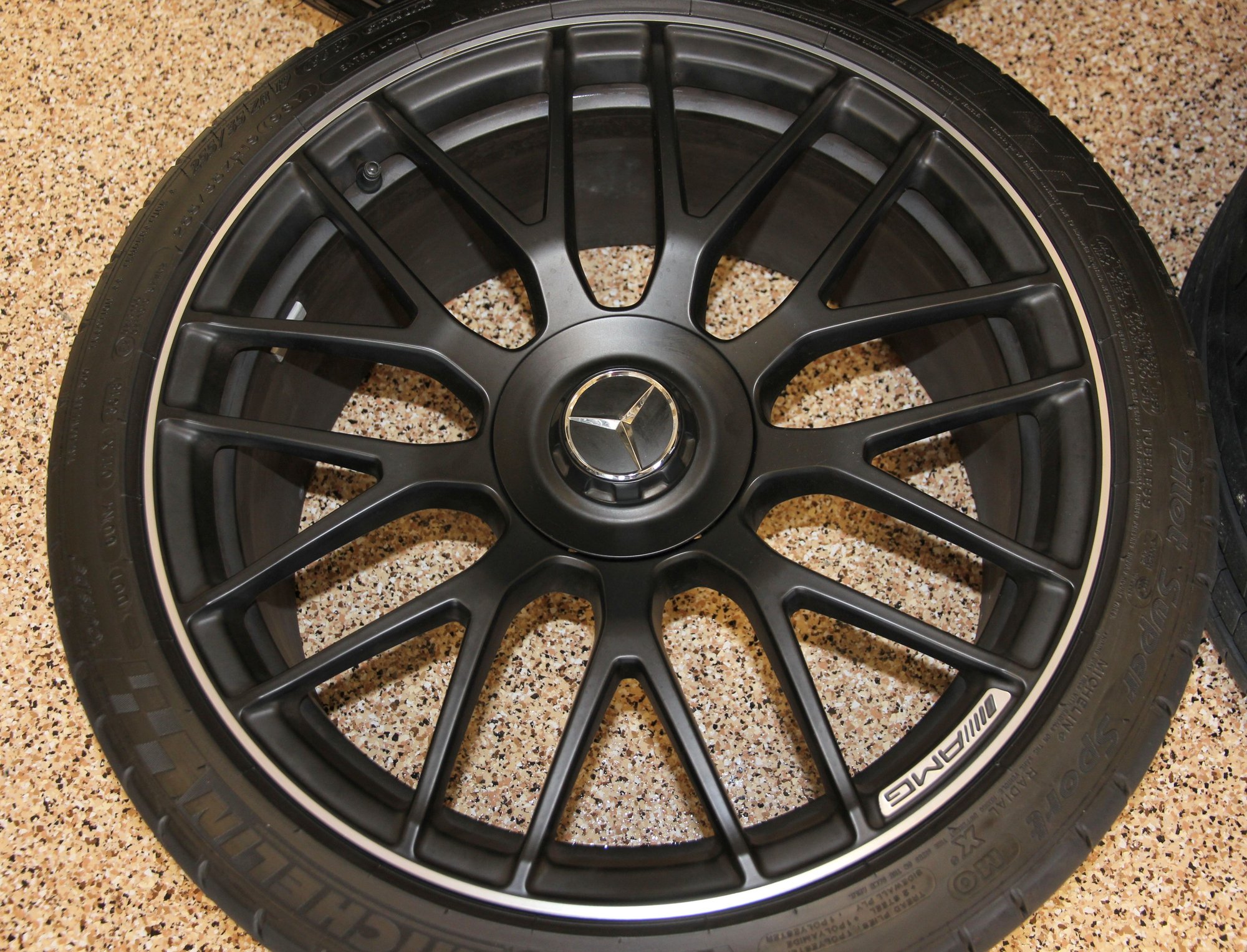 Wheels and Tires/Axles - 2017-2019 AMG C63s WHEELS & MICHELIN PILOT SUPER SPORT TIRES, 20" REAR & 19" FRONT - Used - 2017 to 2019 Mercedes-Benz C63 AMG S - The Villages, FL 32162, United States