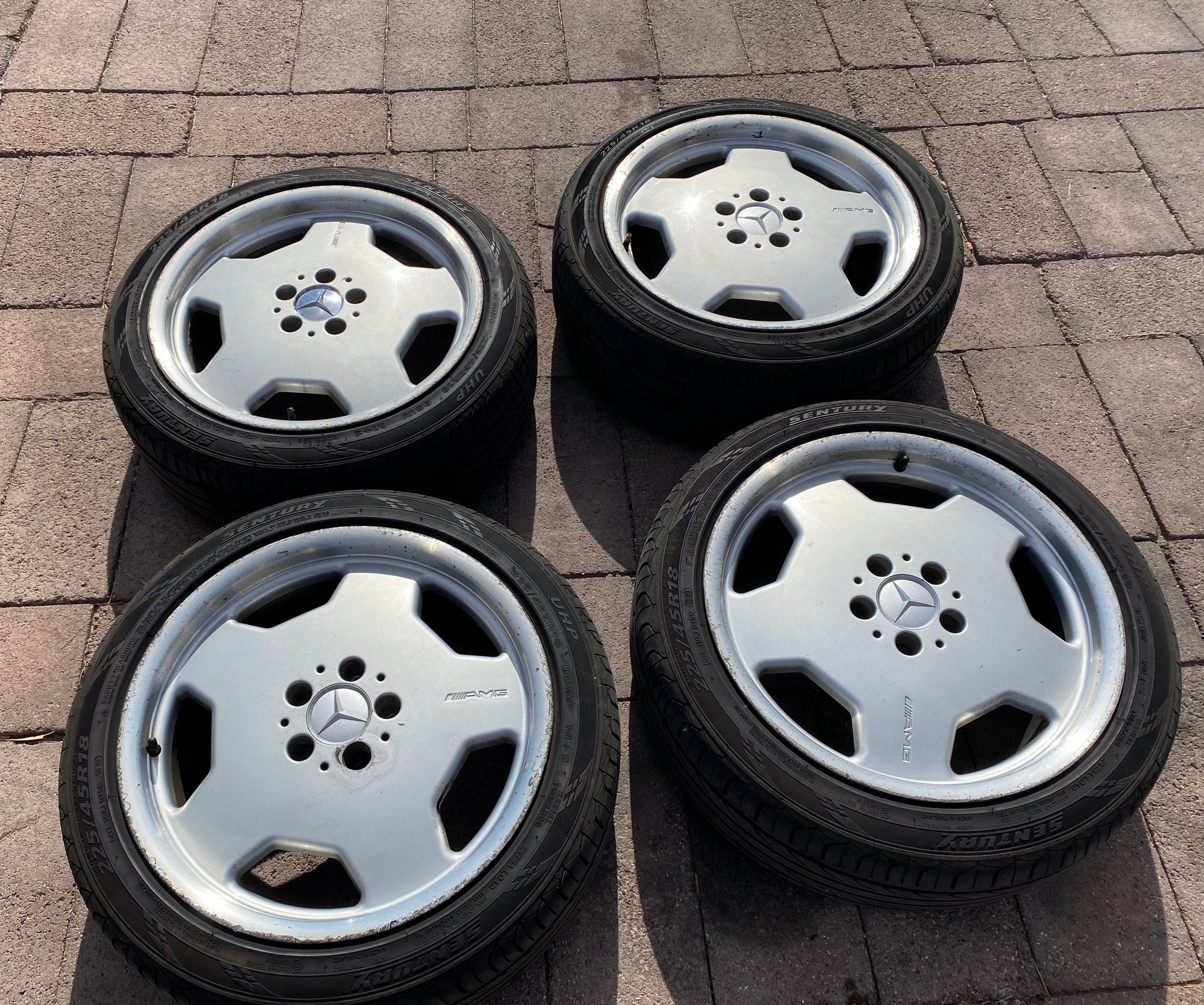 Wheels and Tires/Axles - 18” Monoblocks AMG - Used - 1950 to 2020 Mercedes-Benz All Models - Las Vegas, NV 89128, United States