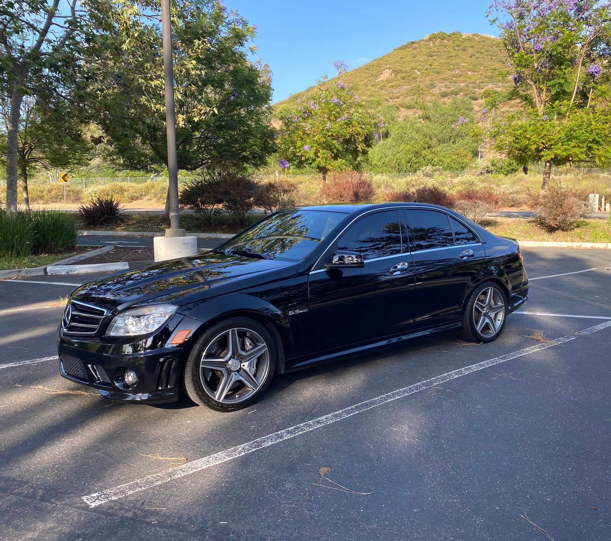 2011 Mercedes-Benz C63 AMG - 2011 C63 - Black on Black - Used - VIN WDDGF7HB5BF568634 - 62,600 Miles - 8 cyl - 2WD - Automatic - Sedan - Black - San Diego, CA 92127, United States