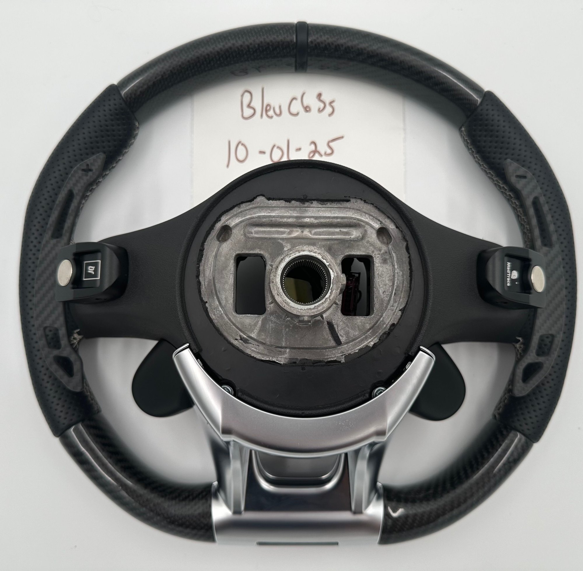 Interior/Upholstery - Mercedes AMG Facelift OEM Carbon Steering Wheel - Used - 2015 to 2022 Mercedes-Benz All Models - Dallas, TX 75088, United States