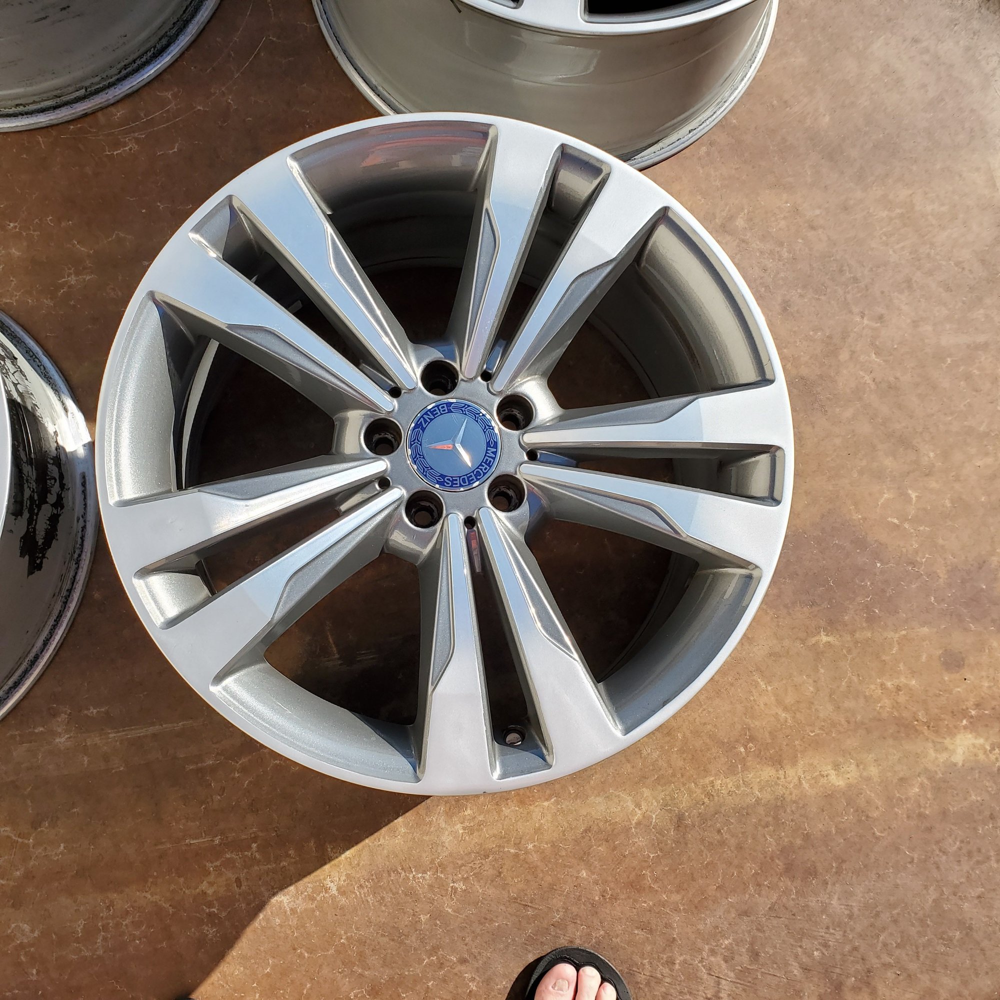 Wheels and Tires/Axles - S-class five spoke wheel set - Used - 2014 to 2018 Mercedes-Benz S550 - El Paso, TX 79912, United States