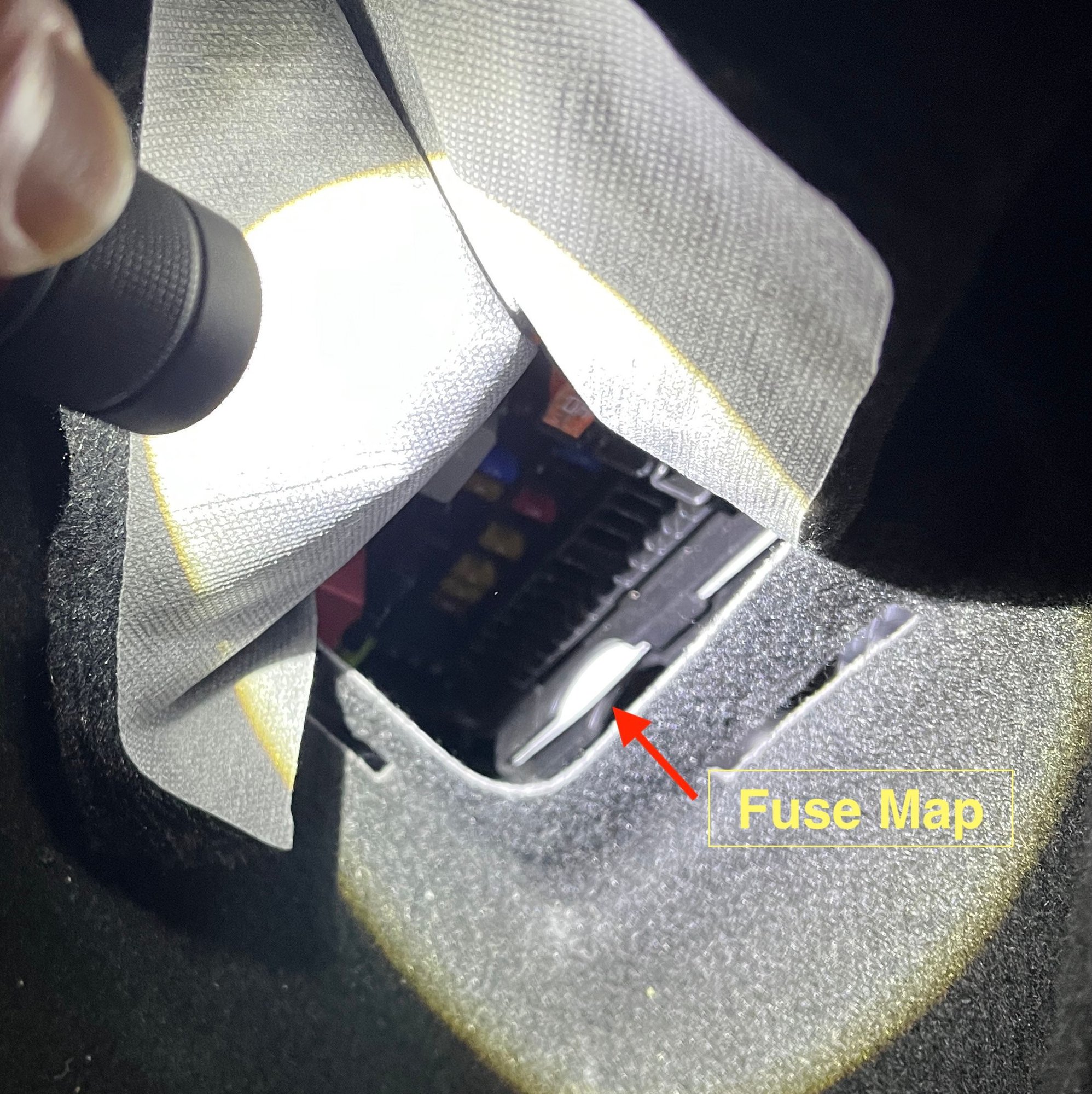 Fuse Map location