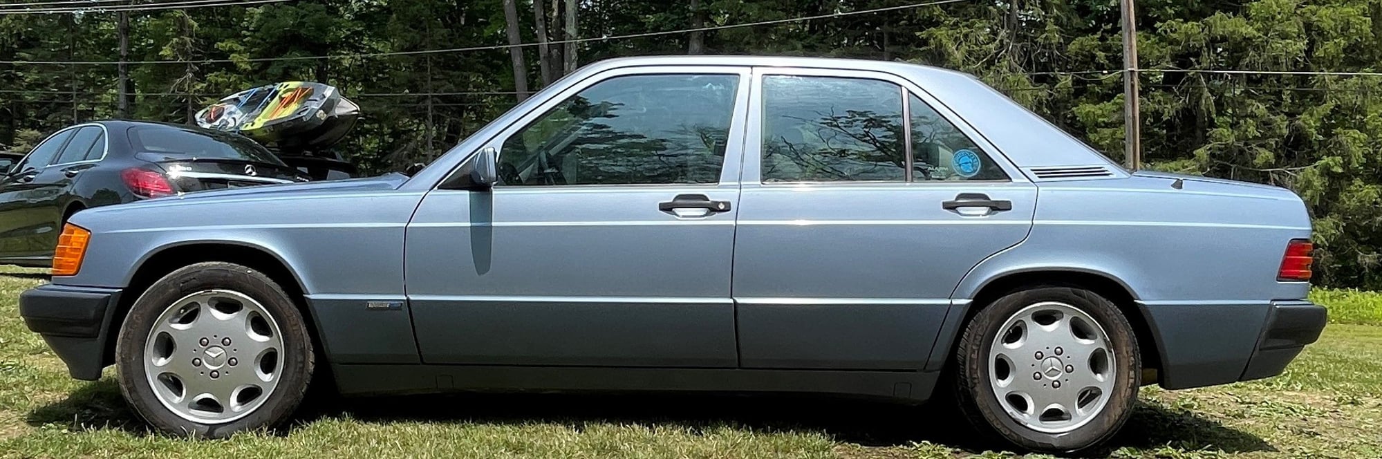 1993 Mercedes-Benz 190E - 1993 190E 2.6 | Sportline | Final Production Year - Used - VIN WDBDA29DXPG013337 - 94,000 Miles - 6 cyl - 2WD - Automatic - Sedan - Blue - Greensburg, PA 15601, United States