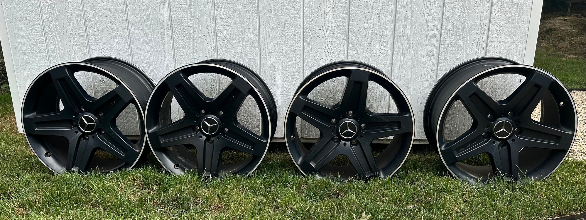 Wheels and Tires/Axles - mercedes benz g class Wheels AMG G Wagon 19” Black Rims G63 G65 G550 - New - 2011 to 2018 Mercedes-Benz G550 - 0  All Models - Southampton, NY 11968, United States