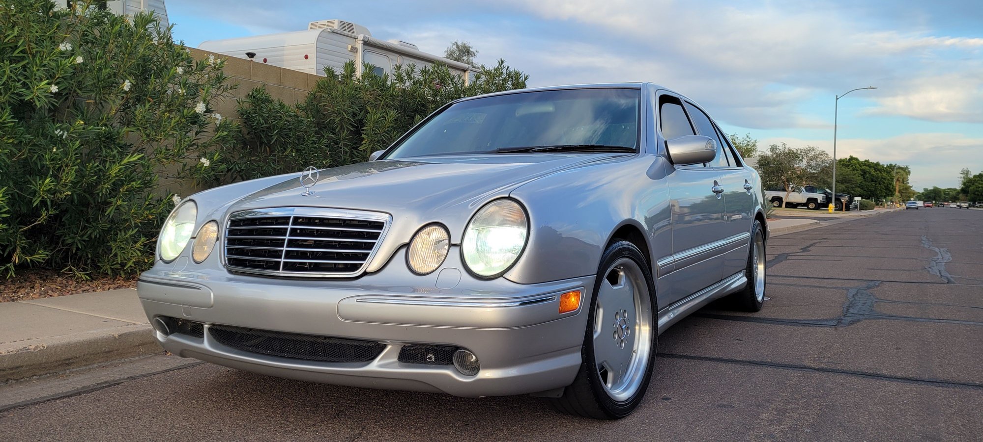 2002 Mercedes-Benz E55 AMG - 2002 Mercedes Benz E55 AMG - Used - VIN Wdbjf74j02b435301 - 180,000 Miles - 8 cyl - 2WD - Automatic - Sedan - Silver - Glendale, AZ 85306, United States