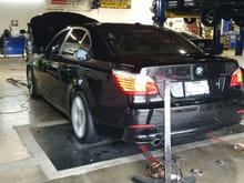 535i on the dyno - 548 whp
