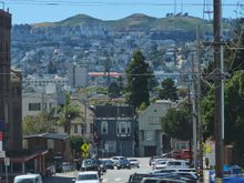 up & down California hills 