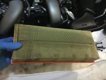 Restrictive stock air filter