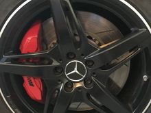 Facing passenger side, rotates to the right
