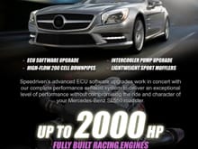 Speedriven's 585 HP PKG for R231 SL550 is front and center in this month's DuPont magazine ad!