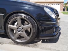 SPRAY CAN PAINTED WHEELS by previous owner (AMG_POWER)