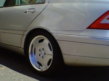 side view of new wheels