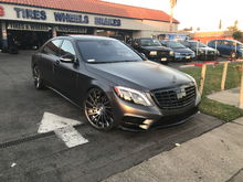 2016 S550 with 22' RF rims