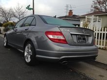 C350 just got out from the dealer
