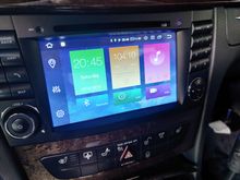 Home page of the head unit