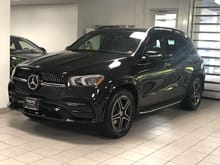 2020 GLE 350 with night package and fully loaded