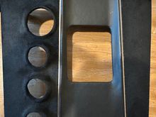 The left side took the most time, but I used a little bit of glue between the cut outs at 12 o’clock with some clamps on a foam tube and everything set well.
