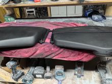That step on top of the oem box is deleted and I raise the back part to be even with the back part. And inside that step is gone so you get better air flow. 