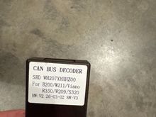 Canbus decoder provided 