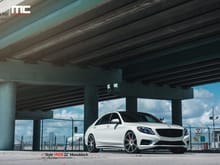 Mercedes Benz S63 with Vellano Forged VM28 forged monoblock