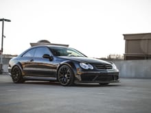 My 2008 Mercedes Benz CLK63 AMG Black Series with just over 29k miles on it. (3-4-17)