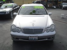 front of benz 2