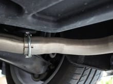 Exhaust clip