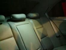 LED Rear Seats