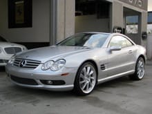 SL55 Just picking it up...