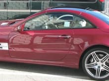 Red 2009 AMG SL63