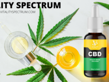 Vitality Spectrum CBD - High Quality Full Spectrum CBD. 3rd Party Teste, No filled, 0-0.3 THC. Ships to US/UK only