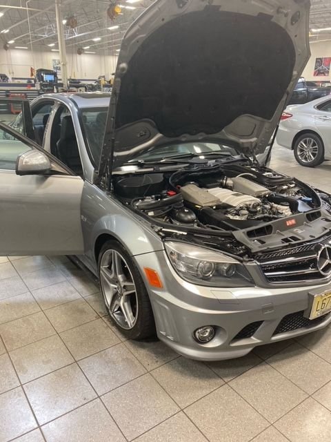 2009 Mercedes-Benz C63 AMG - 2009 c63 amg - Used - VIN WDDGF77X99F292742 - 82,000 Miles - 8 cyl - 2WD - Automatic - Sedan - Silver - Freehold, NJ 07728, United States