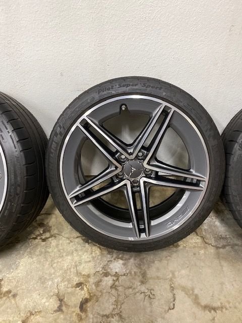Wheels and Tires/Axles - 2019 C63s factory wheels - Used - 2016 to 2020 Mercedes-Benz C63 AMG S - Highland, CA 92346, United States