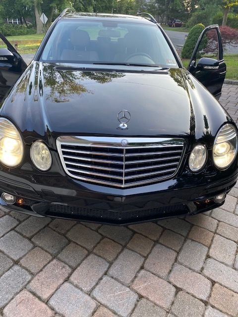2008 Mercedes-Benz E63 AMG - 2008 Rare Black and Tan e63 AMG Wagon New air suspension recent refresh RWD - Used - VIN WDBUH77x48b203283 - 74,000 Miles - 8 cyl - 2WD - Automatic - Wagon - Black - Alpine, NJ 07620, United States