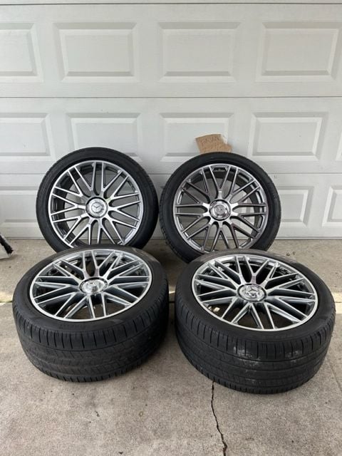 Wheels and Tires/Axles - 23" MERCEDES GLS AND GLE AMG WHEELS AND TIRES OEM FACTORY AUTHENTIC... - Used - All Years  All Models - Gardena, CA 90247, United States