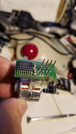 unsoldered circuit board pins... power surges 