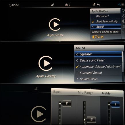 Vehicle settings and follow what’s in photo 