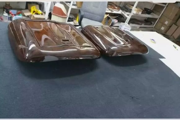 Rear seat picnic trays. The ones I am getting will be painted piano black. 