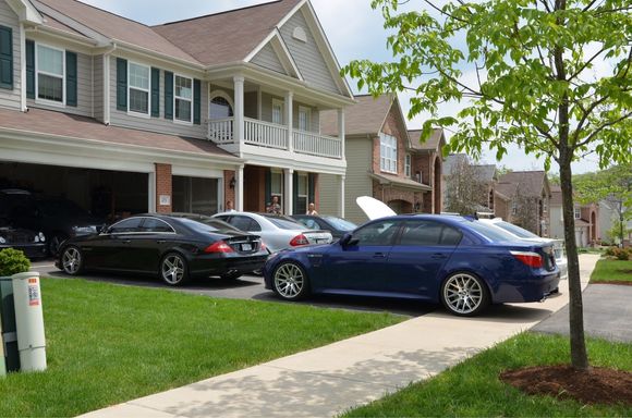 EC tune day at my buddy's house with Jake.