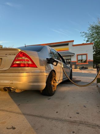 it lives at the gas station