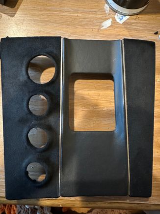 The left side took the most time, but I used a little bit of glue between the cut outs at 12 o’clock with some clamps on a foam tube and everything set well.