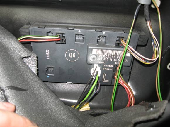 Door control module - Identical to the part I removed from the donor vehicle