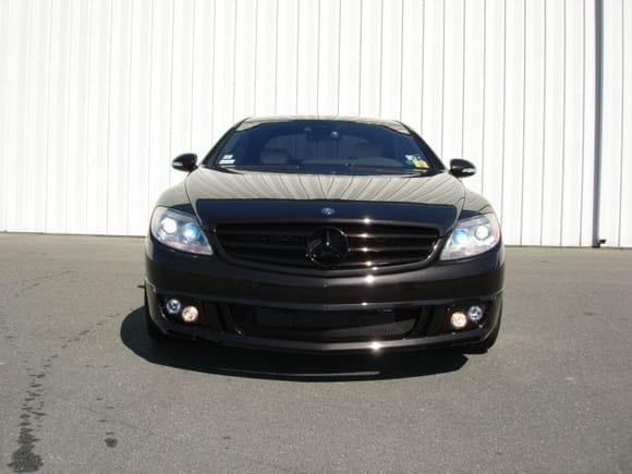 2008 CL with BRABUS Front Bumper and custom painted grill