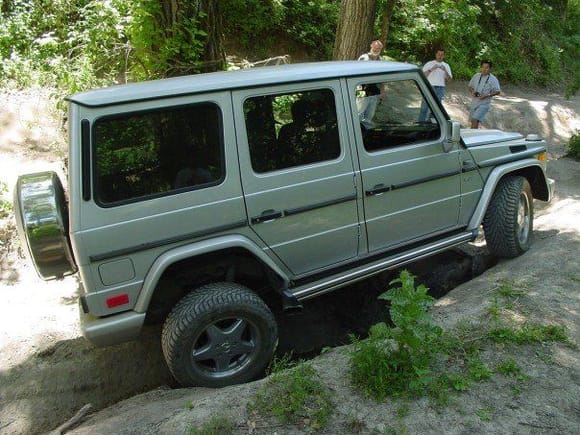 2002 G500 in Hollister Hills, California.